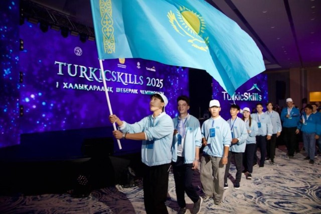 Kazakhstan hosts first international TurkicSkills 2025 championship