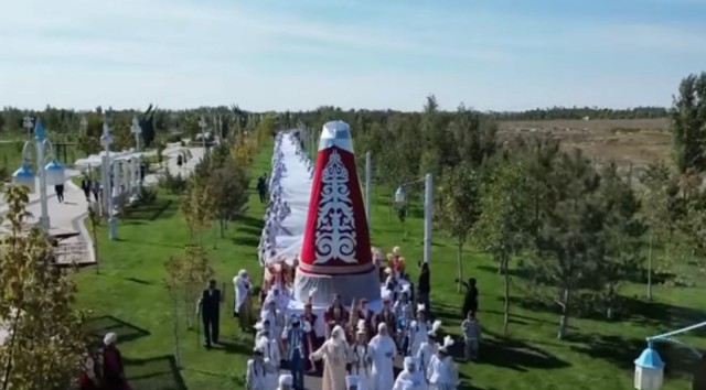 Largest saukele may enter World Book of Records