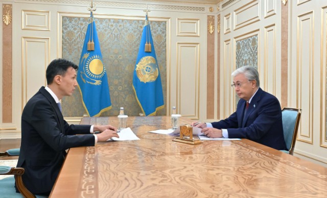 Мамлекет башчысы «Казатомпром» УАК» ААК башкармалыгынын төрагасын кабыл алды