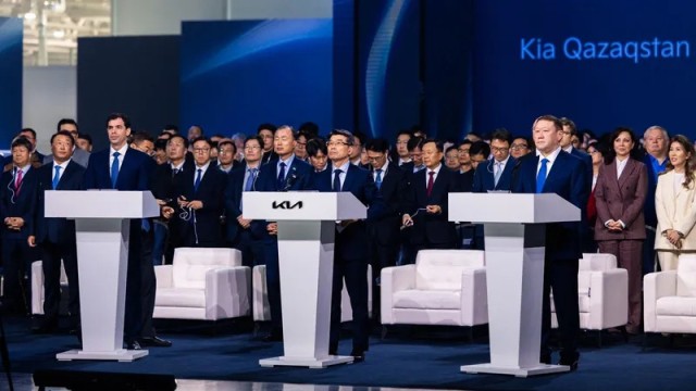В Костанае открылся новый автозавод KIA Qazaqstan
