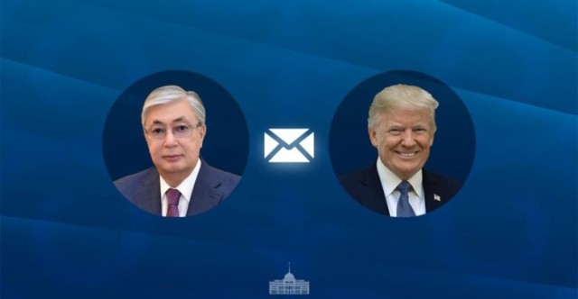 Қ. Тоқаев АҚШ Президентіне хат жолдады