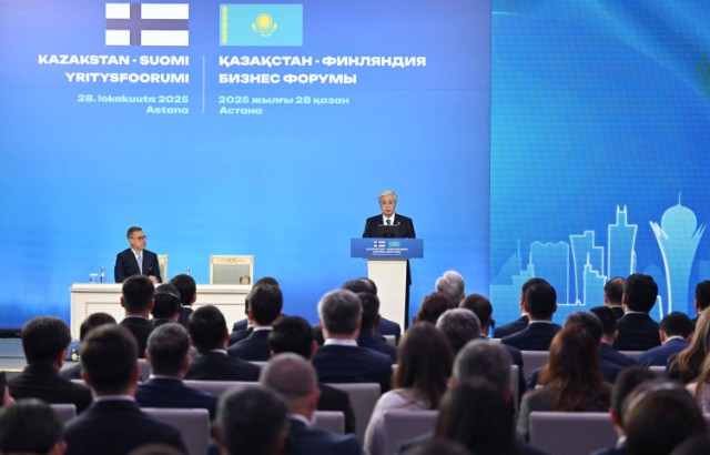 Astana’da “Kazakistan – Finlandiya” İş Forumu düzenlendi