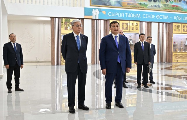 Казакстан Президенти Кызылорда облусуна иш сапары менен келди