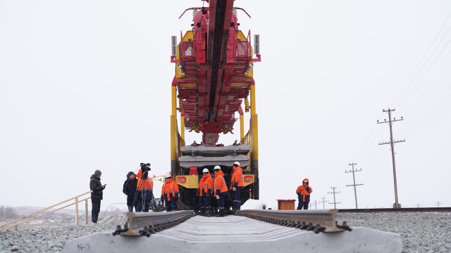 Construction of Bakhty-Ayagoz railway line accelerates in Kazakhstan
