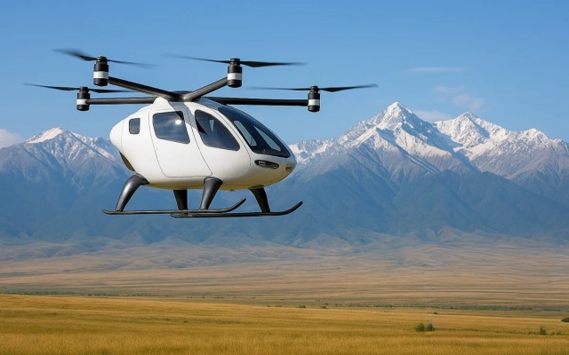 Kazakistan'da Hava Taksi hizmeti başlatılacak