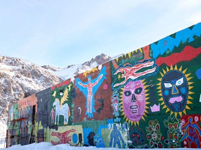 High-altitude mural at Shymbulak marks UN’s 80th anniversary