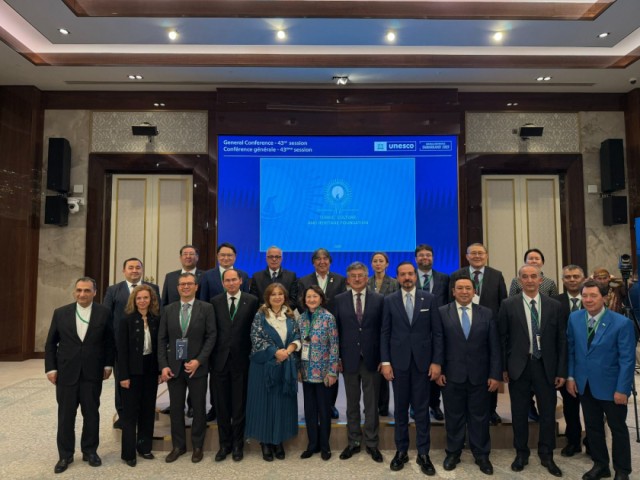 Projects of Turkic world presented at UNESCO General Conference