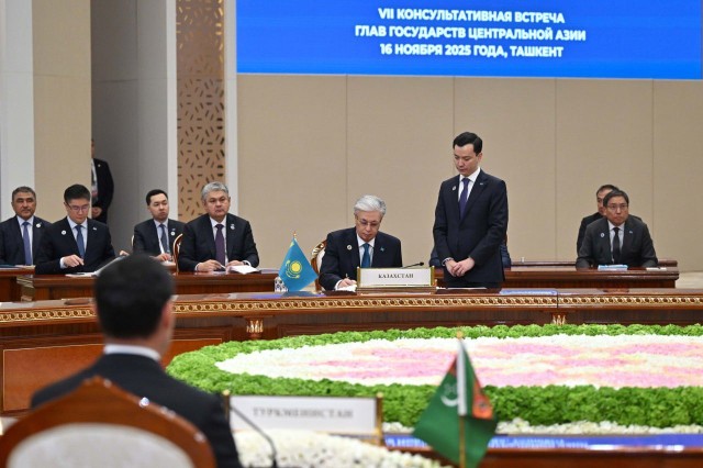 Kassym-Jomart Tokayev participates in 7th Consultative Meeting of Heads of State of Central Asia