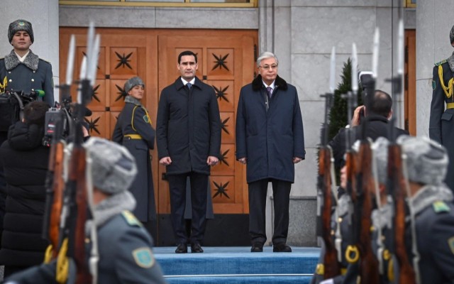 President of Turkmenistan arrives in Kazakhstan on state visit