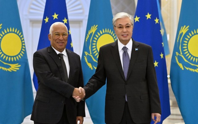 President of European Council arrives in Kazakhstan on official visit