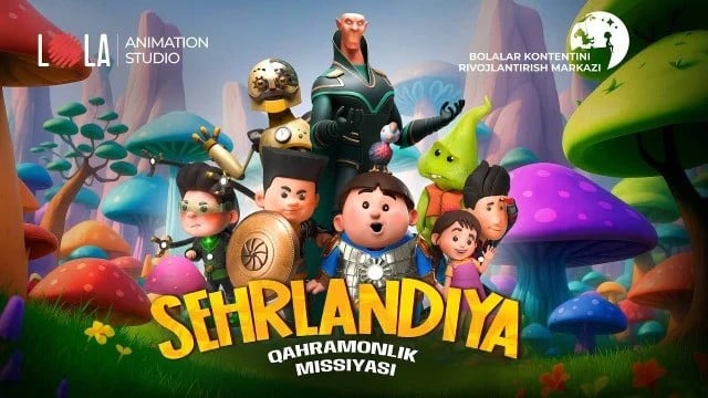 Özbekistan’da ilk uzun metrajlı 3D animasyon filmi çekildi