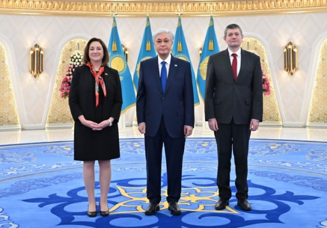 Қазақстан Президенті АҚШ пен Болгария елшілерінің сенім грамоталарын қабылдады