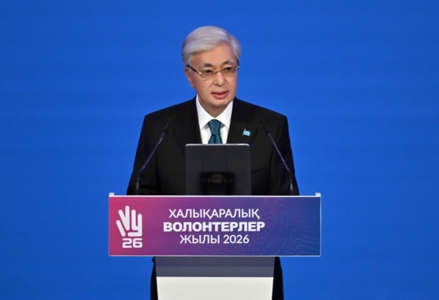 Президент ыктыярчылар форумунда сөз сүйлөдү