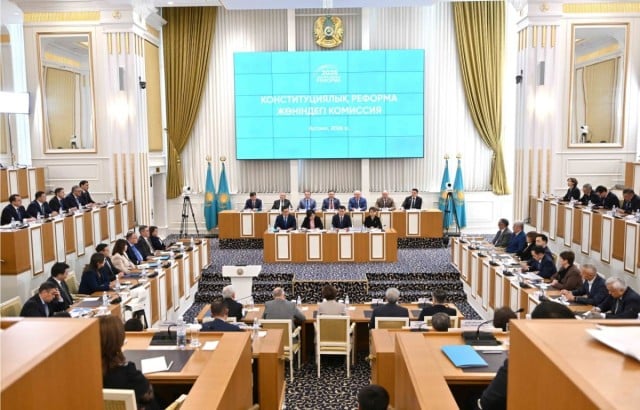 Constitutional Reform Commission holds 10th meeting in Astana