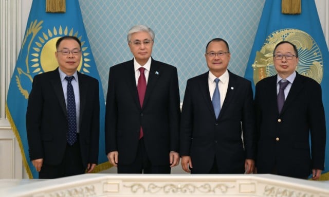К. Токаев Sunwah Group корпорациясынын төрагасын кабыл алды