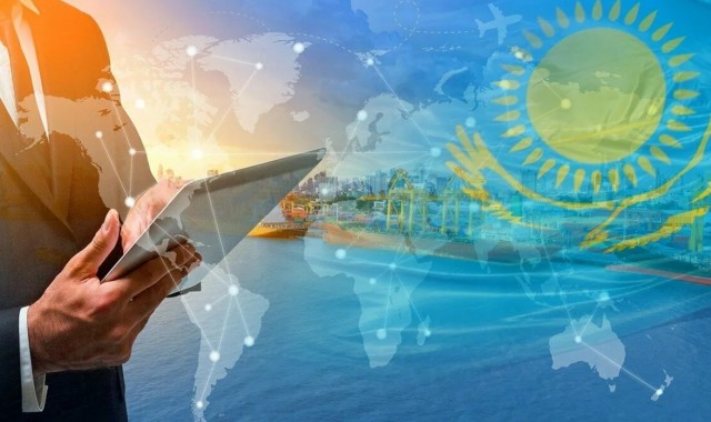Казакстан экономикага жана инфраструктурага басым жасоодо