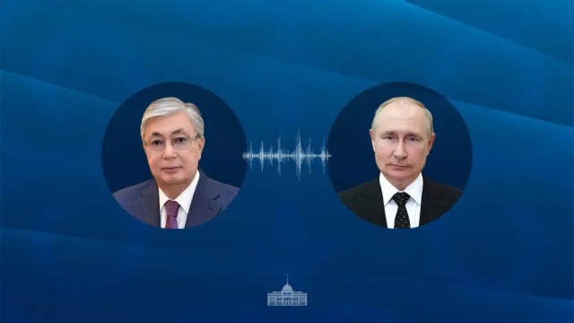 Казакстан менен Орусиянын Президенттери телефон аркылуу сүйлөштү