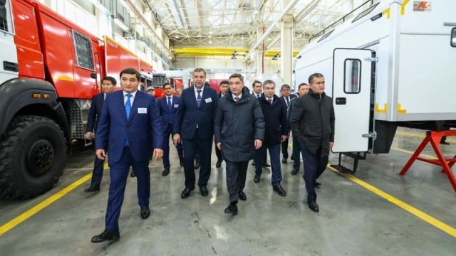 Премьер-министр Казахстана проверил индустриальные проекты Астаны