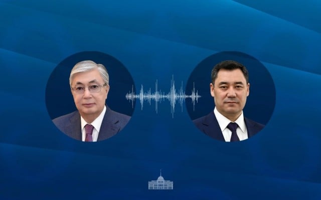 Kazakh, Kyrgyz Presidents hold telephone conversation