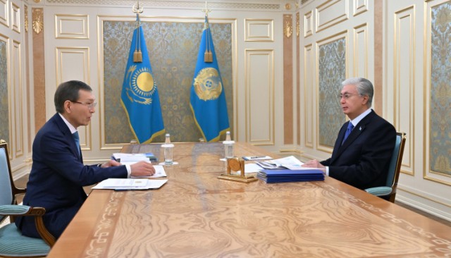 Қазақстан Президенті Орталық референдум комиссиясының төрағасын қабылдады