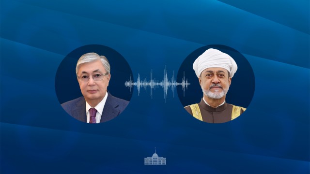 Қозоғистон Президенти Уммон султони билан телефон орқали суҳбатлашди