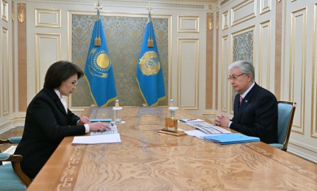 Қозоғистон Президенти Соғликни сақлаш вазирини қабул қилди