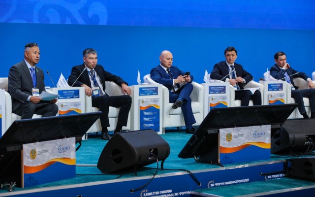 Astana’da Kazakistan XIII. Makine İmalatı Forumu düzenleniyor