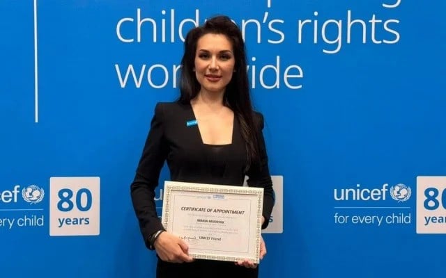 Kazakh opera singer becomes UNICEF Friend