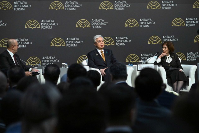Kazakh President participates in Antalya Diplomacy Forum