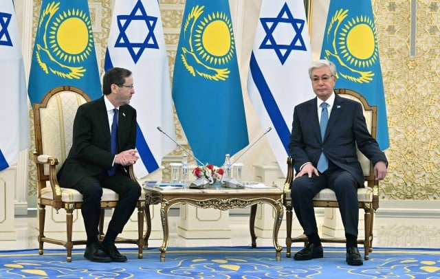 Қазақстан мен Израиль Президенттері келіссөз жүргізді