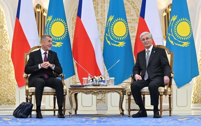 Президент Казахстана и Премьер-министр Чехии провели переговоры