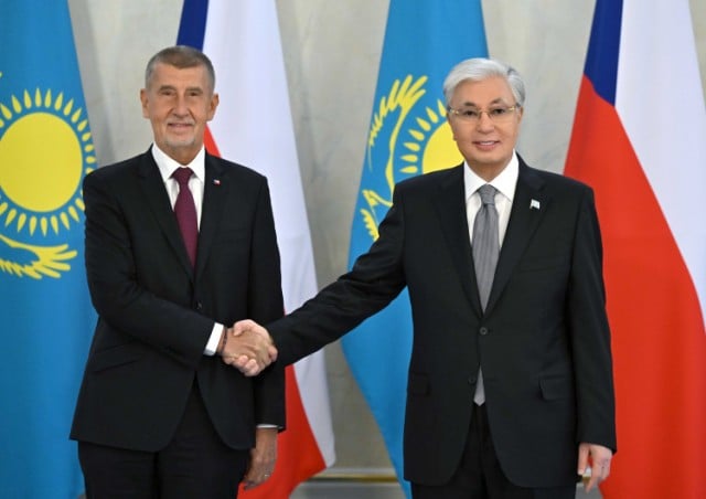 Қазақстан Президенті Чехия Премьер-министрімен келіссөз жүргізді