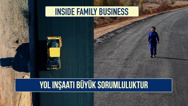 Yol inşaatı büyük sorumluluktur