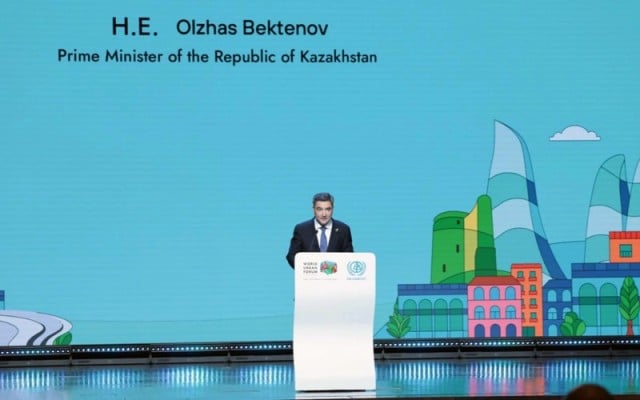 Подход Казахстана в урбанистике представлен на форуме в Баку