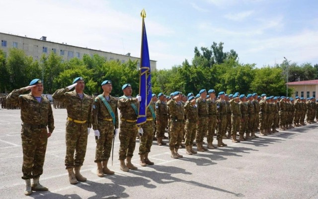 Казахстанские миротворцы отправились на Голанские высоты