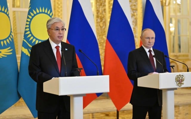 В. Путин обозначил сферы сотрудничества с Казахстаном