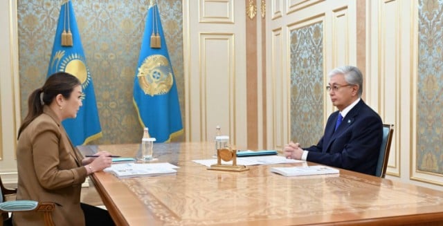 Қозоғистон Президенти  Бола ҳуқуқлари бўйича ваколатли вакилни қабул қилди