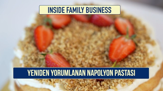 Yeniden yorumlanan Napolyon pastası
