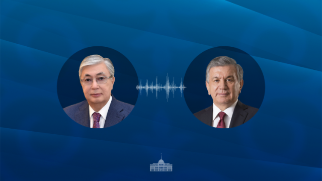 Казакстан менен Өзбекстан Президенттери телефон аркылуу сүйлөштү