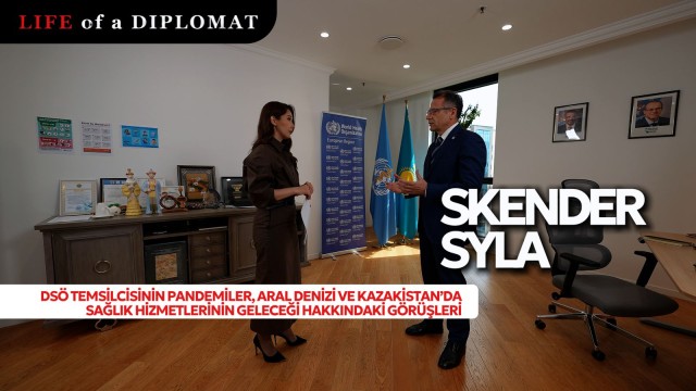 DSÖ Temsilcisi: Pandemiler, Aral Denizi ve Kazakistan’da Sağlığın Geleceği