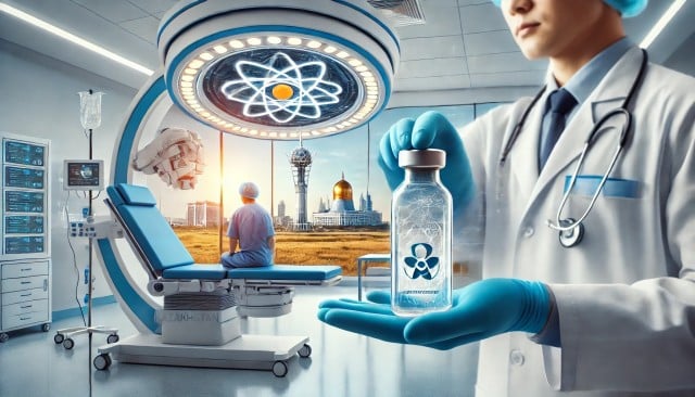 Nuclear medicine used to treat cancer in Kazakhstan