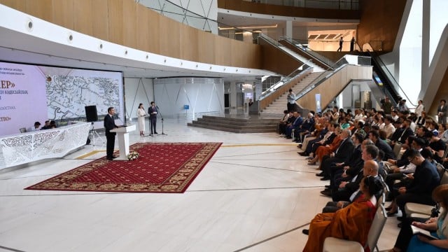 Kazakhstan historical map exhibition opens in Astana