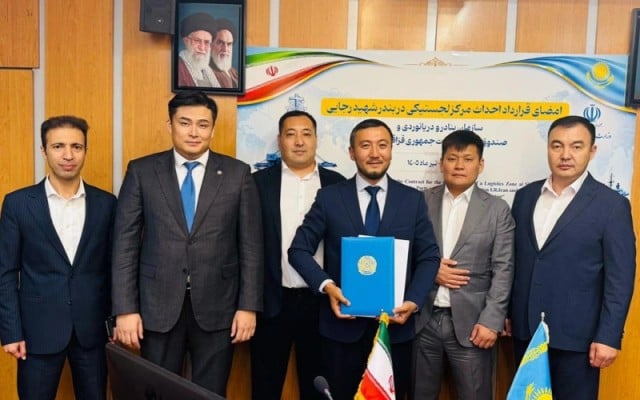 Қазақстан Иран портында көлік-логистикалық терминал салады