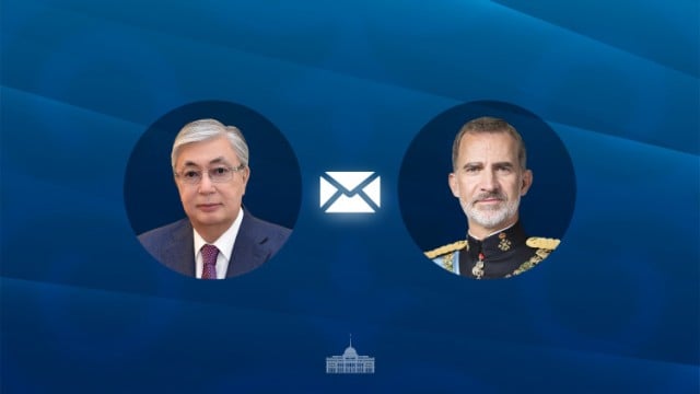 Kazakh President congratulates King of Spain on World Cup win