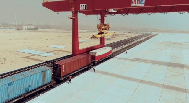 Largest container terminal opens at Aktau Port